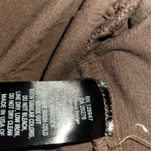 Nili lotan corduroy Carpenter pant espresso BROWN nwt 29 - Picture 3 of 8